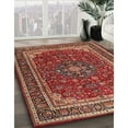 thumbnail image 2 of Ahgly Company Indoor Rectangle Traditional Red Medallion Area Rugs, 4' x 6', 2 of 6