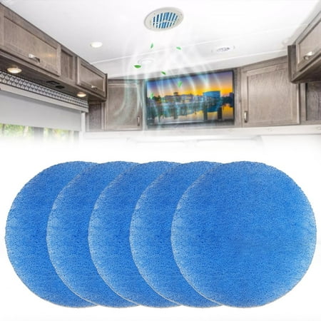

RV Air Conditioner Filter 5.25 Round Air Duct AC Filter Replacement 5PCS
