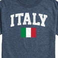 thumbnail image 3 of Instant Message - Italy Flag - Men's Short Sleeve Graphic T-Shirt, 3 of 6