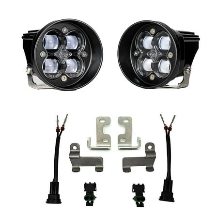 Baja Designs Squadron-R Fog Pocket Light Kit for 2012-2021 Toyota Tacoma, Tundra, and 4Runner (Excluding Limited Models) - Part #447641