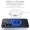 thumbnail image 5 of ELEHOLD Rugged Case for Samsung Galaxy S23 Plus 6.6 inch Kevlar/Carbon Fiber Texture Slim Fit Lightweight Shockproof Magnetic Anti-Slip Case for Samsung Galaxy S23 Plus,Black, 5 of 8