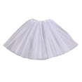 thumbnail image 2 of Elastic Waist Tutu Skirt for Women Adult Ballet Tulle Skirt with Layered Short Puffy Dance Performance Style, 2 of 3