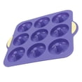 thumbnail image 4 of Donut , Silicone Donut Baking Pan Multipurpose   For Dessert Shop For Biscuit For Restaurant For Muffins For Cake Dark Gray,Royalblue, 4 of 8