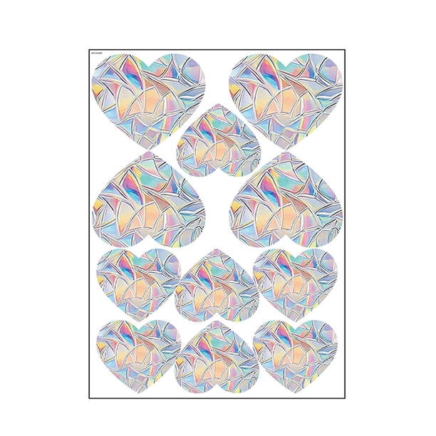 Películas para Ventanas 3D Electrostáticas Calcomanías Creativas Y Elegantes para Ventanas Reutilizables (Amor)