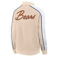 thumbnail image 3 of Women's Fanatics Tan Chicago Bears Lounge Full-Snap Varsity Jacket, 3 of 3