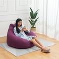thumbnail image 5 of FANNYC Classic Bean Bag Sofa Cover Home Indoor Lazy Lounger Chairs Cover For Kids Adults Solid Color Bean Bag Storage Chair - Cover Only- For Living Room Garden Balcony Indoor Outdoor ,27.6"x31.5", 5 of 6