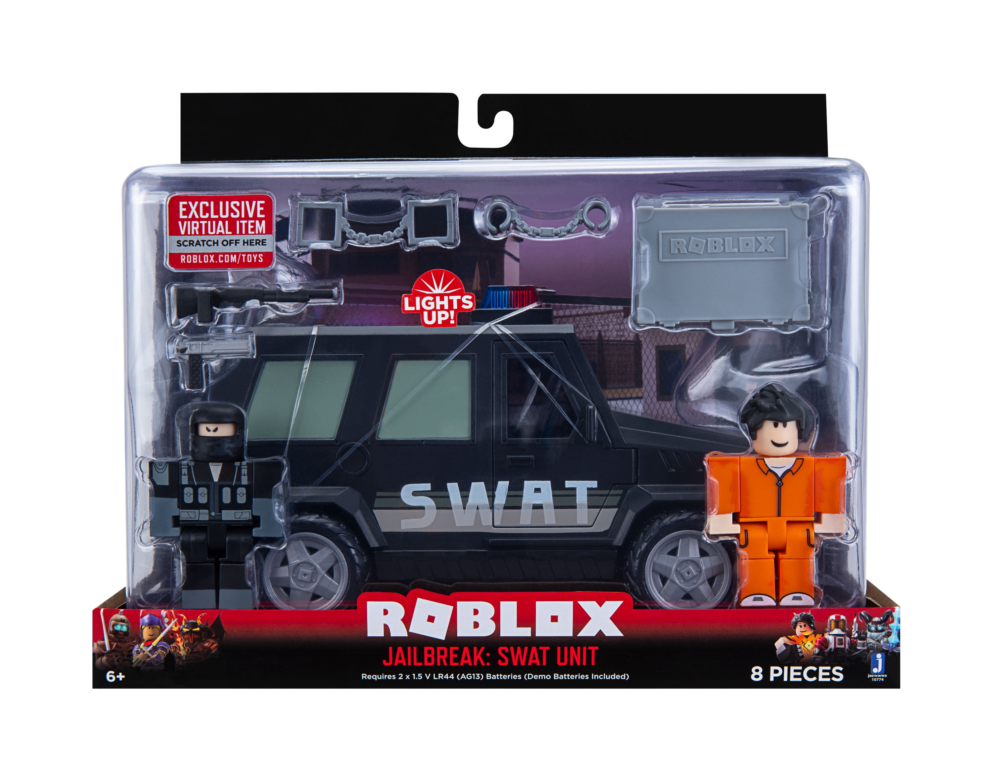 Roblox Jailbreak Swat Unit Deluxe Vehicle Walmart Com Walmart Com
