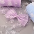 thumbnail image 1 of 9M Gilter copo de nieve cinta Frozen cumpleaños fiesta decoraciones DIY Craft tul rollo colgar Navidad ShuxiuWang 9024715442291, 1 of 1