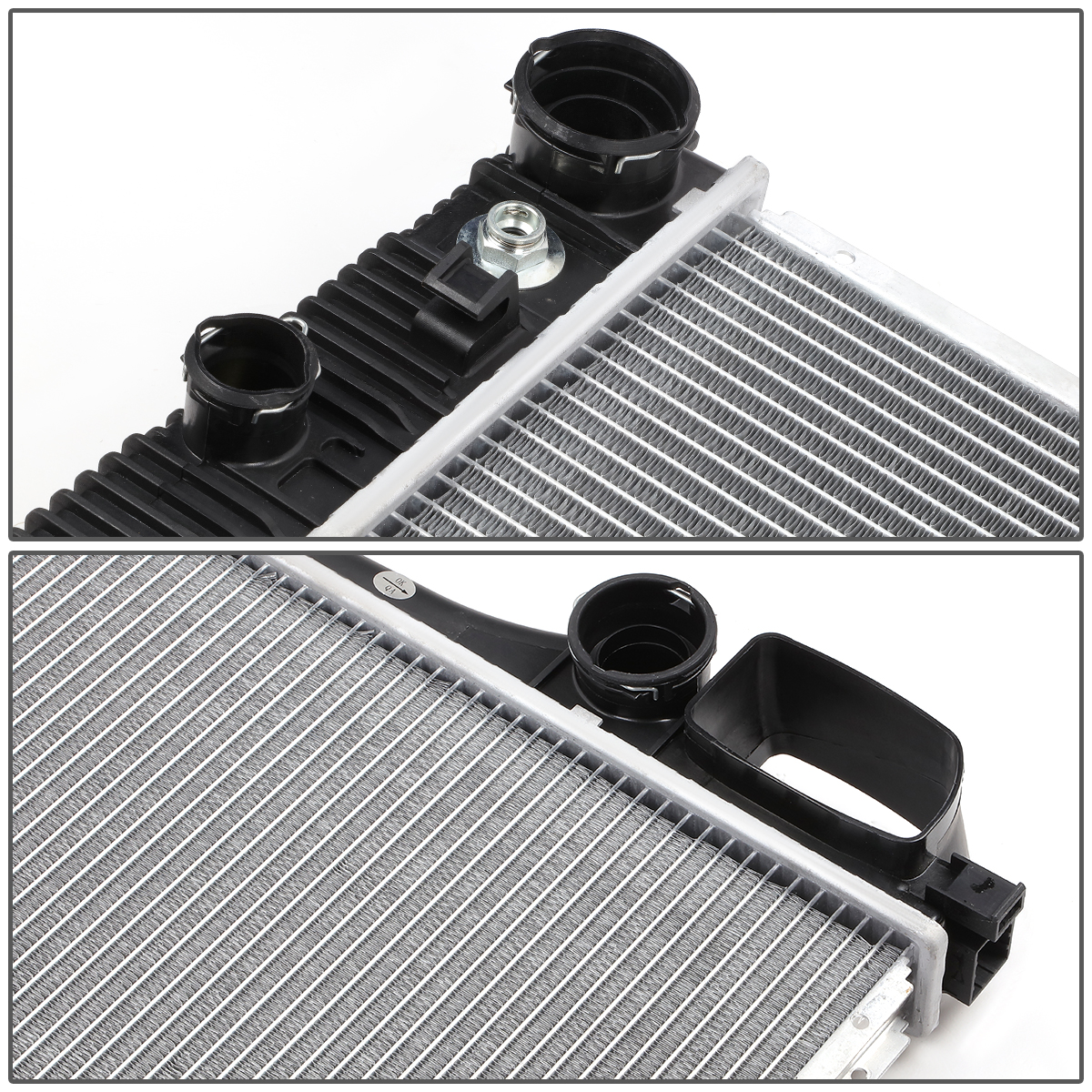 DNA MOTORING Aluminum Radiator For Mercedes-Benz SLK55 AMG, C63, CLS63 2005-2016