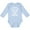 AE-Light Blue, variant on Inktastic Handpicked for Earth by My Uncle in Heaven with Angel Wings Boys or Girls Long Sleeve Baby Bodysuit