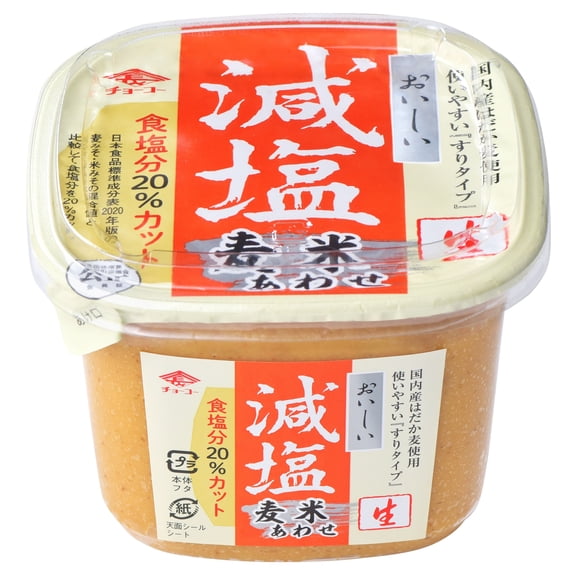 Barley & Rice Miso - Reduced Salt 500g (17.64oz)