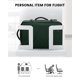 thumbnail image 2 of Mochila de viaje LOVEVOOK Carry on de 40 litros con puerto USB, color verde oscuro, 2 of 8