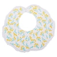 thumbnail image 1 of Baberos para eructos de baba hechos a mano, Baberos de alimentación de encaje, babero de baba ajustable suave, babero de algodón para niños pequeños, Flor, 1 of 9