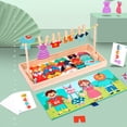 thumbnail image 3 of Ropa colgante Montessori, ropa, actividades de aprendizaje, juego de simulación educativo temprano, juego de clasificación para niños y, 3 of 9