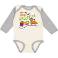 thumbnail image 3 of Inktastic My First Halloween Train with Pumpkins, Bats, Cat,and Ghost Boys or Girls Long Sleeve Baby Bodysuit, 3 of 5