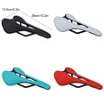 thumbnail image 3 of Ruiboury Bikes Saddle Multicolored Craftsmanship Hollow Design Biking Accessories Cycling Pad Leather Cushion Shockproof Replaced Part Red, 3 of 6