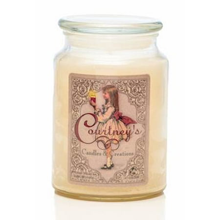 Magnolia -Courtneys Candles Maximum Scented 26oz Large Jar (Best Magnolia Scented Candle)