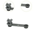 thumbnail image 6 of Almencla Triple Cold Shoe Mounts Plate Expansion Bracket Accessories for Gimbal Stabilizer 1/4'' Screw Microphone Stand Rig Three Head Gray, 6 of 7