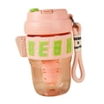 thumbnail image 5 of Axioma Coffee Cup with Lid Water Drinking Bottle 19.6oz Water Cup Portable Water Bottle Pink, 5 of 7