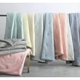 thumbnail image 5 of Chezmoi Collection Levi 3-Piece Striped Jersey Knit Cotton Solid Reversible Comforter Set, 5 of 6