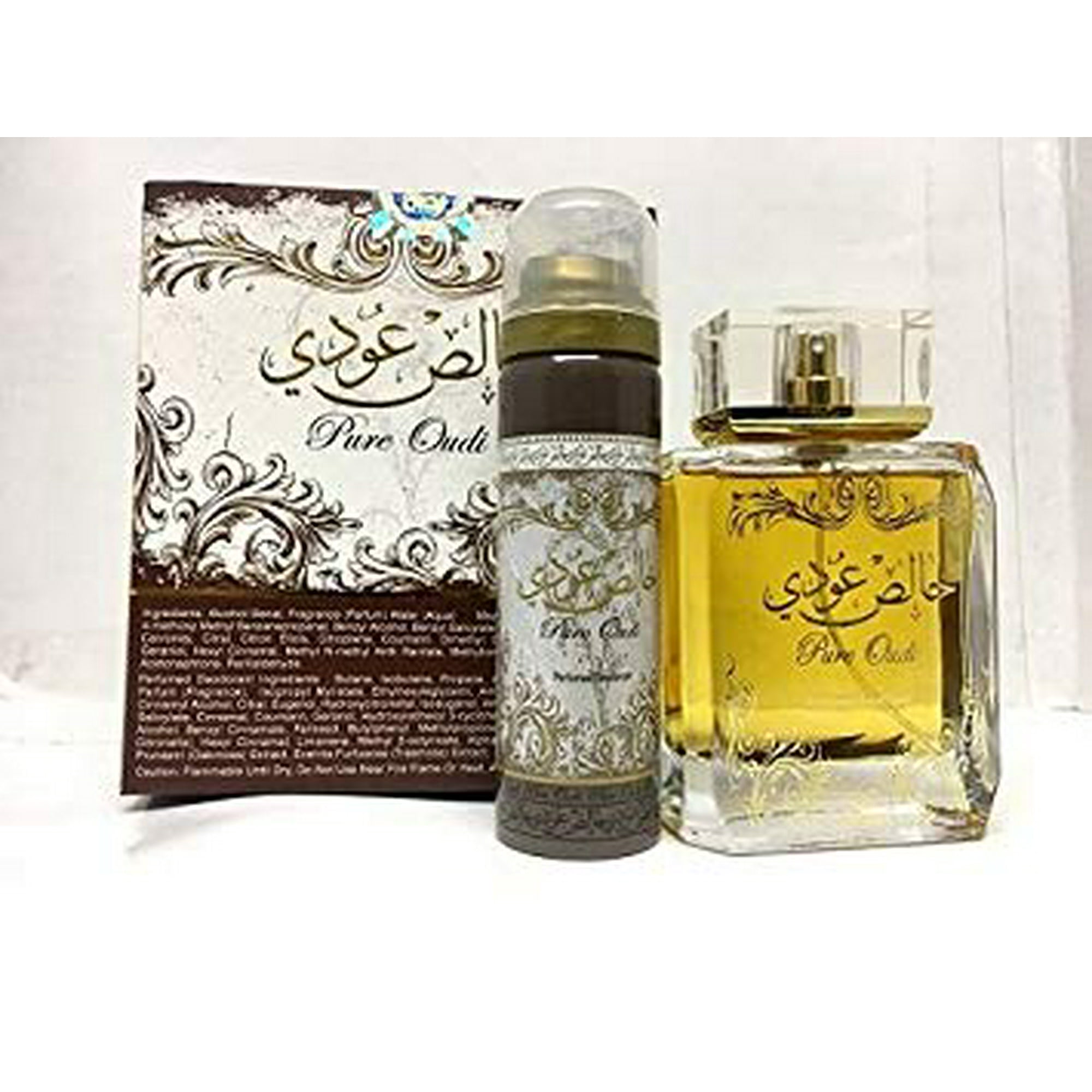 Pure Oudi - Eau De Parfum Spray (100 ml (with Deo) - 3.4Fl oz) by