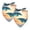 Multi-colored 3, variant on PhooArto Sea Dolphins Jumping Dog Bandanas, 2 Pack Soft Washable Pet Scarf Triangle for Large Dogs Puppies and Cats