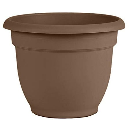 UPC 087404563065 product image for Bloem Ariana Self Watering Planter 6.5 x 5.25 Plastic Round Chocolate Brown | upcitemdb.com