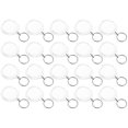 thumbnail image 1 of a refined and professional product description based on your input:\n\n \n\n**20pcs Acrylic Key Rings with Photo Frame – Durable Blank Key Chains for Key, 1 of 5