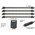 thumbnail image 2 of LEDGlow 4pc Blue LED Interior Underdash Lighting Kit, 2 of 6