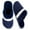 Navy, variant on Fuzzy Slippers for women Ultra Soft Memory Foam Comfort for Indoor Outdoor Use Perfect Gift for Birthdays Mothers Day