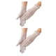 thumbnail image 2 of Guardurnaity Guantes de protección solar malla fina transpirable pantalla táctil elegante mujer mitones disfraces suministros para montar beige 2Conjunto, 2 of 6