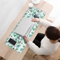 thumbnail image 3 of Long Mouse Pads for Desk,Green Christmas Tree and Text Pattern Desk Mats on Top Of Desks, Desk Mouse Pad Extra Large with 3mm Non-Slip Base and Stitched Edge for Gaming,Office,Work,Home 31.5x11.8in, 3 of 5