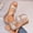 Gold, variant on Gspmoly Wedge Sandals, Fashion Women Casual Round Head Comfy Sandals Beach Casual Sandals Shoes Summer Sandals Gold 42