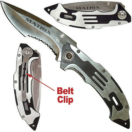 Whetstone Matrix Stainless Steel Folding Knife, (Best Folding Knife For The Money)