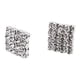 thumbnail image 1 of Pendientes de Imitación Hugo Cuadrados de Cristal, 1 of 9