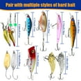 thumbnail image 4 of Advent Calendar Fishing Christmas Countdown - 24 Days Fishing Lures Set for Fisher Adult Men Teen Boys - 2024 Xmas Surprise Gift C, 4 of 9