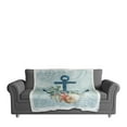 thumbnail image 2 of Creative Products Cream and Gold Color Blocked Gradient 50x60 Throw Blanket, 2 of 3