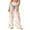 Women Bathing Suit Cover Up Pants-A55 White, variant on Mifsaly Bathing Suit Cover Up for Women Pants Leopard Print Beach Pants See-Through Sheer Mesh Trousers Lightweight Flowy Spring Summer Vacation Bikini Bottoms Matching Outfits L