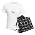 thumbnail image 4 of CafePress - Dachshund Lover Women's Light Pajamas - Women's Short Sleeve Print T-Shirt and Pants Light Cotton Pajama Set, 4 of 7