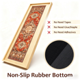 thumbnail image 3 of ZHUYZ Non Slip Stair Treads for Wooden Steps, 15 Pack 8"x30" Carpet Stair Treads with Boho Pattern Carpet for Home Safety Decor, Washable Rugs with Rubber Backing for Elders Kids and Dogs, 3 of 7