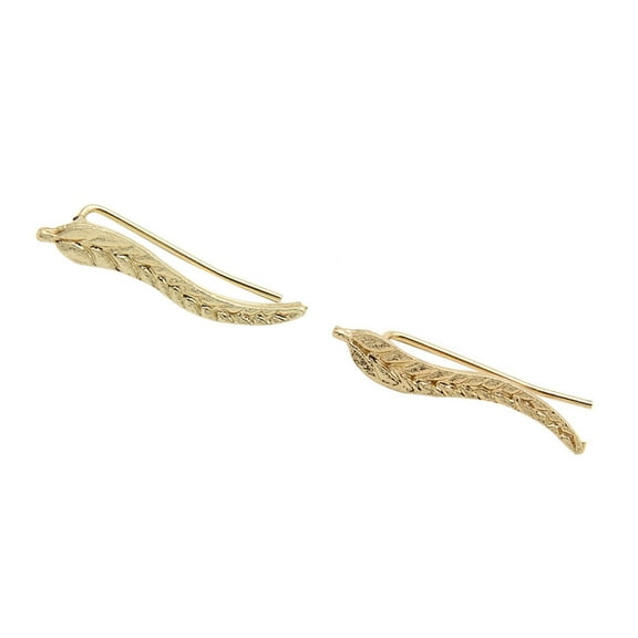 OUNONA 1 Pair Elegant Ear Climber for Women, Fashionable Tone Crawler , Lightweight and Stylish Accessory