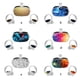 thumbnail image 4 of Monstrate Cubierta de auriculares VR Controlador de auriculares VR Juego de pegatinas protectoras Reemplazo de piel de PVC para Quest 2 Type9 NO9, 4 of 6