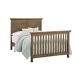 thumbnail image 2 of Pemberly Row Wood Contemporary Bed Rails in Harvest Brown Finish, 2 of 2