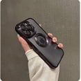 thumbnail image 2 of for iPhone 14 Pro Max Case Logo View,with Camera Lens Protector, for Women Men, Soft Slim Phone Cases for iPhone 14 Pro Max Ultrathin Clear Back Cover (Dark Purple,for iphone14ProMax), 2 of 12