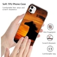 thumbnail image 2 of Black Horse Case Compatible with iPhone 11,Unique Art Design TPU Bumper Cover Case, 2 of 6
