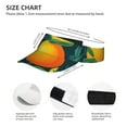 thumbnail image 4 of Bingfone Adjustable Empty Top Sun Visor For Women And Men-Fresh Orange, 4 of 8