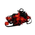 thumbnail image 5 of Milageto Leg Wraps Arm Wraps Cosplay Outfits Dancing Elegant Fashion Leg Garter Women Black, 5 of 8