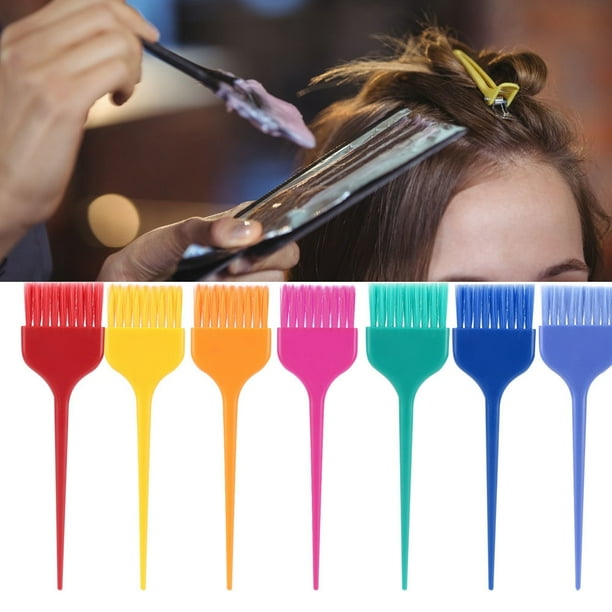 Faginey 7pcs Colorful Hair Dyeing Brush Set Hairdressing Salon Barber Hair Coloring Tool Kit C 306 Dye Hair Brush Hairdressing Salon Accessory Walmart Com Walmart Com
