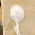 thumbnail image 2 of FUTUREORYY 1Pcs White Mesh Hanging Organizer For Baby Toys Bathroom Use Nylon Water Drainage Suction Cup, 2 of 8