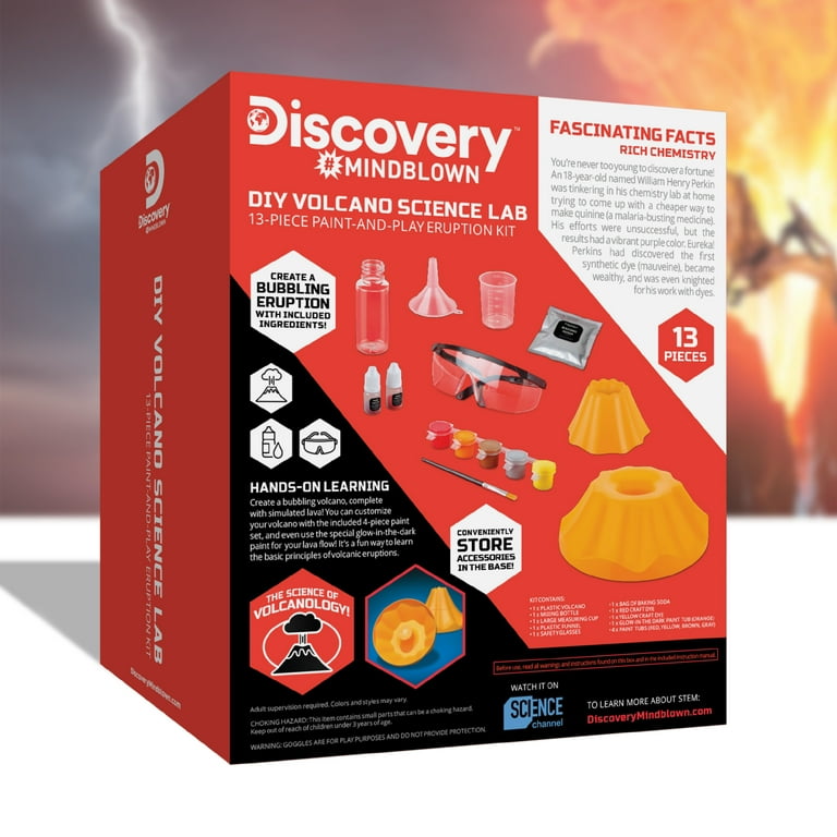 Discovery Mindblown Volcano Kit - Create Erupting Volcano